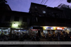 Một góc phố Đinh Lễ, mùa thu 2009